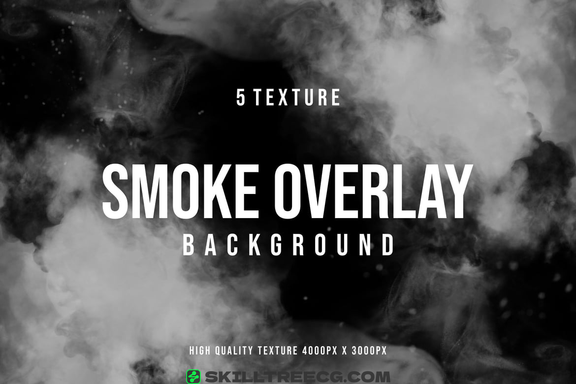 Smoke Overlay Textures Background（276207）-技能树